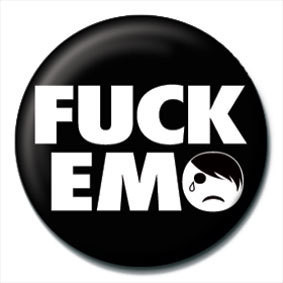 Badge FUCK EMO