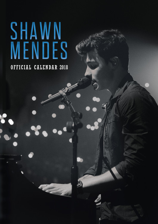 Calendar 2018 Shawn Mendes