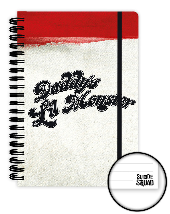 Notebook Suicide Squad - Daddy's Lil Monster