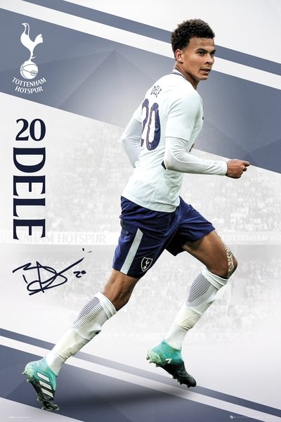 Poster Tottenham - Alli 17/18