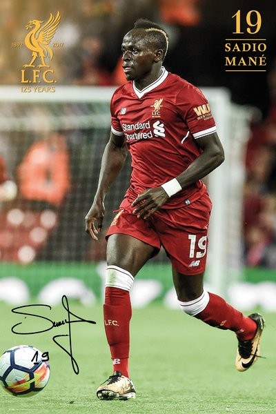 Poster Liverpool - Mane 17/18