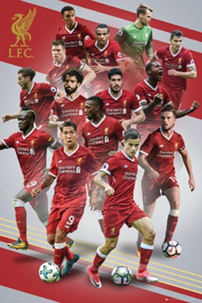 Плакат Liverpool - Players 17/18