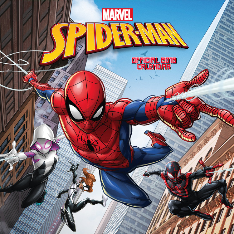Calendar 2027 Spiderman