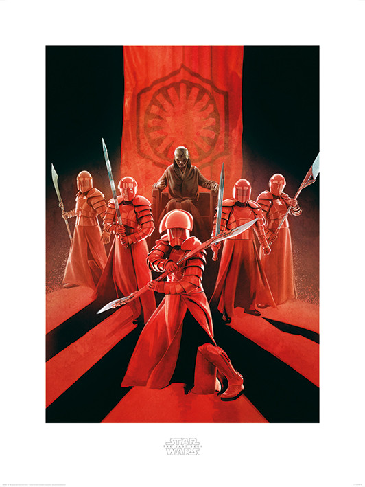 Star Wars The Last Jedi - Snoke & Elite Guards Картина