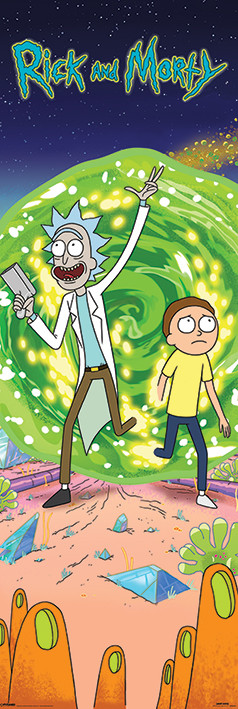 Плакат Rick and Morty - Portal