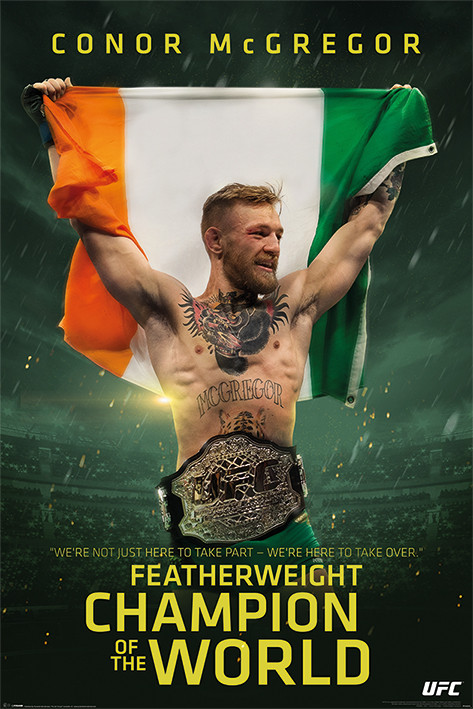 Αφίσα Conor McGregor - Featherweight Champion