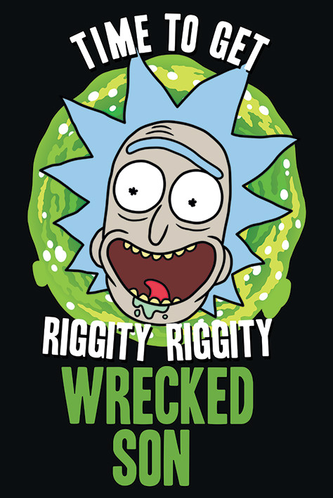 Αφίσα Rick and Morty - Wrecked Son