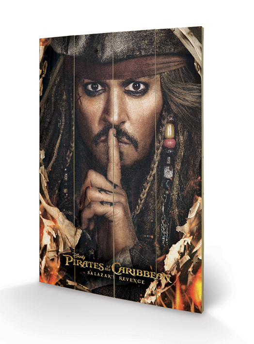 Ξύλινη τέχνη Pirates of the Caribbean - Can You Keep A Secret