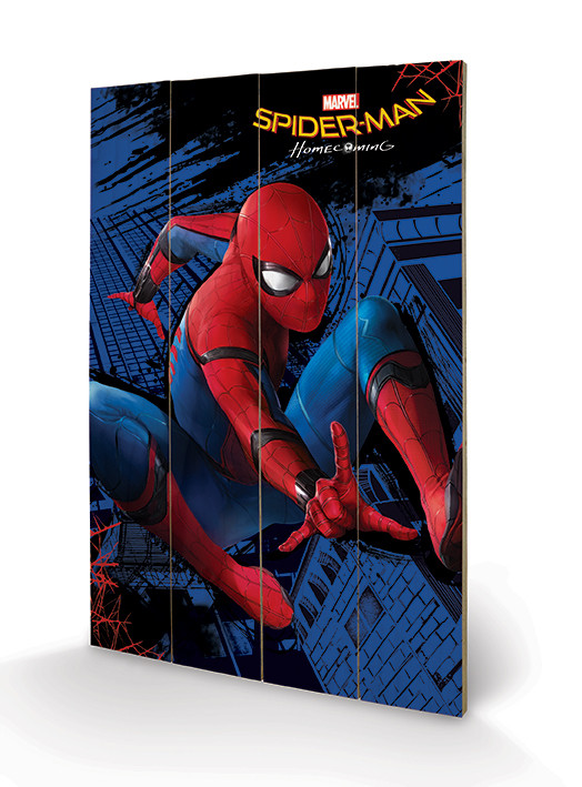 Ξύλινη τέχνη Spider-Man Homecoming - City