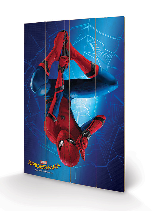 Ξύλινη τέχνη Spider-Man Homecoming - Hang