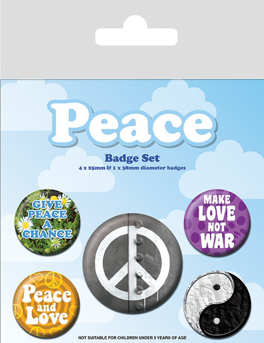 Badge set Peace