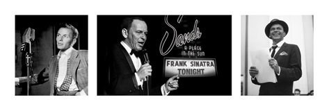 Плакат Frank Sinatra - triptych