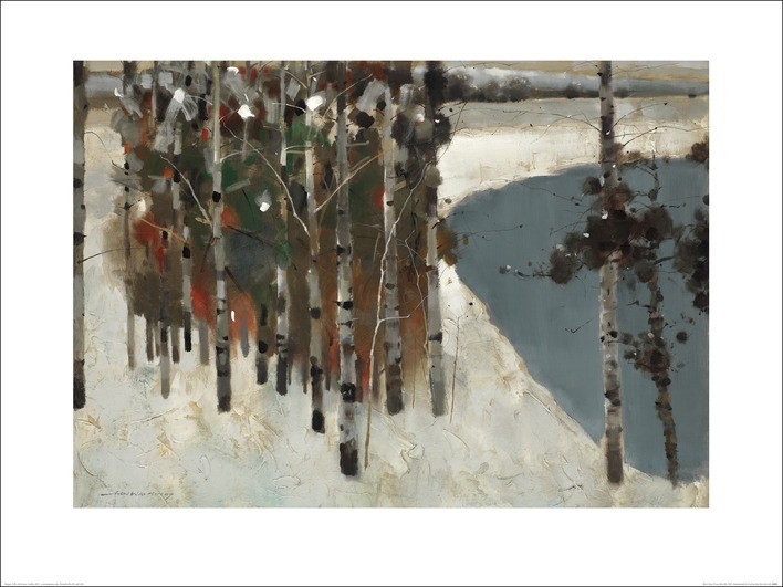 Art Print Law Wai Hin - Birch Trees
