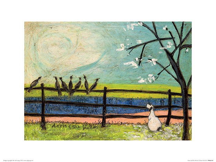 Art Print Sam Toft - Doris and the Birdies