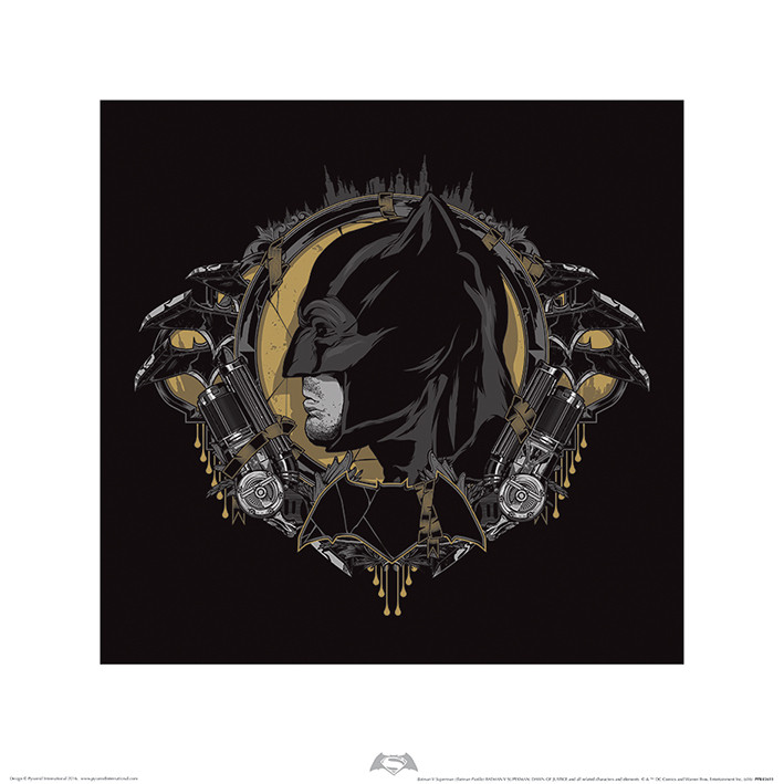Art Print Batman V Superman - Batman Profile