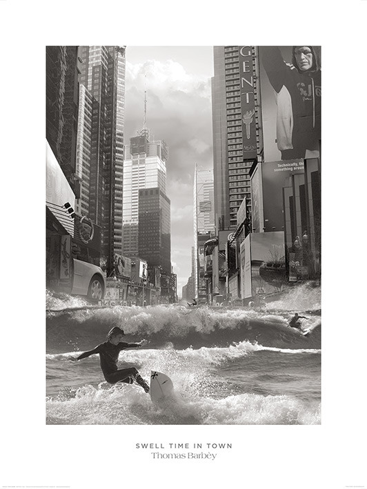 Thomas Barbey - Swell Time In Town Картина