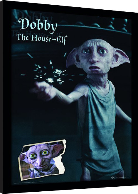 Uokvirjen plakat Harry Potter - Dobby