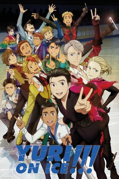 Poster Yuri On Ice - Characters