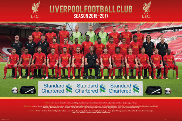 Плакат Liverpool - Team Photo 16/17