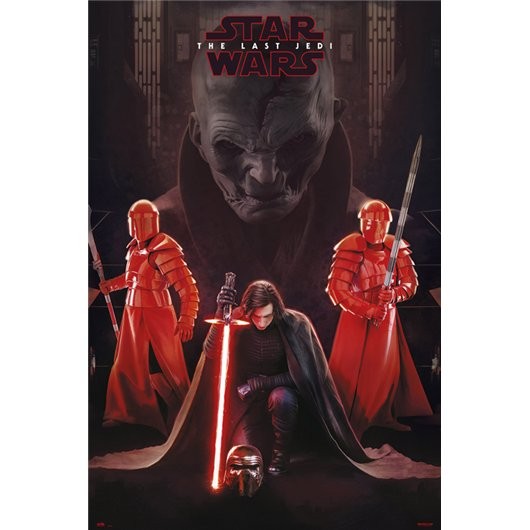 Плакат Star Wars VIII - Snoke Leader