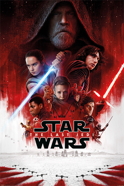 Плакат Star Wars The Last Jedi - One Sheet