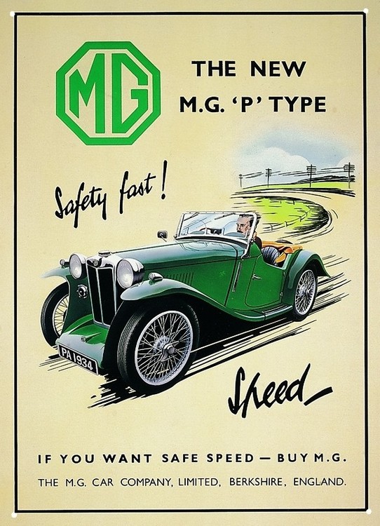 Metallikyltti 1934 MGP
