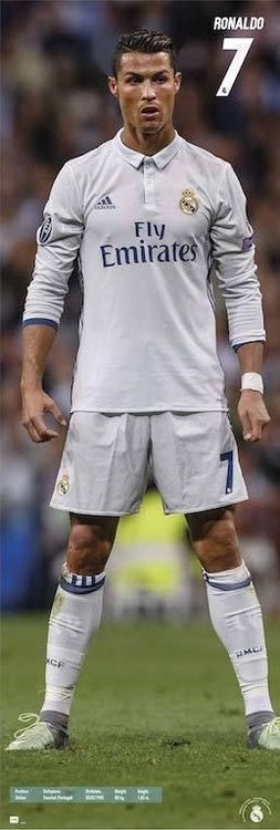 Плакат Real Madrid 2016/2017 Ronaldo