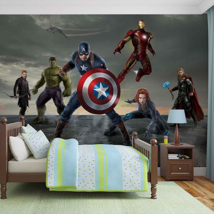 Valokuvatapetti Avengers - Formation