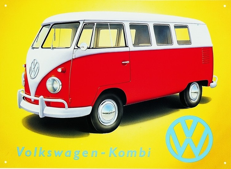 Metallikyltti VW KOMBI