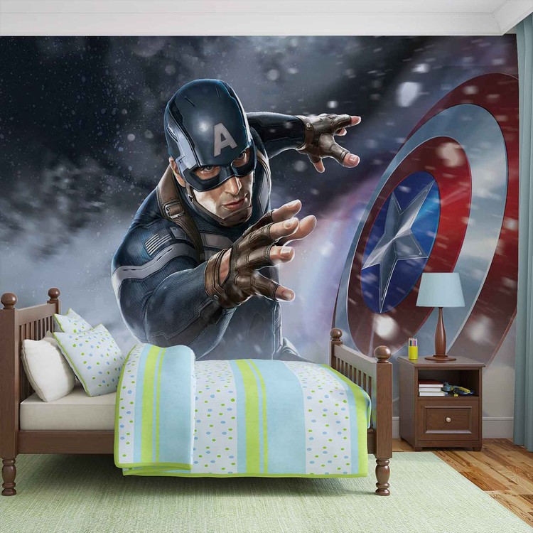 Avengers  - Captain America Wallpaper Mural