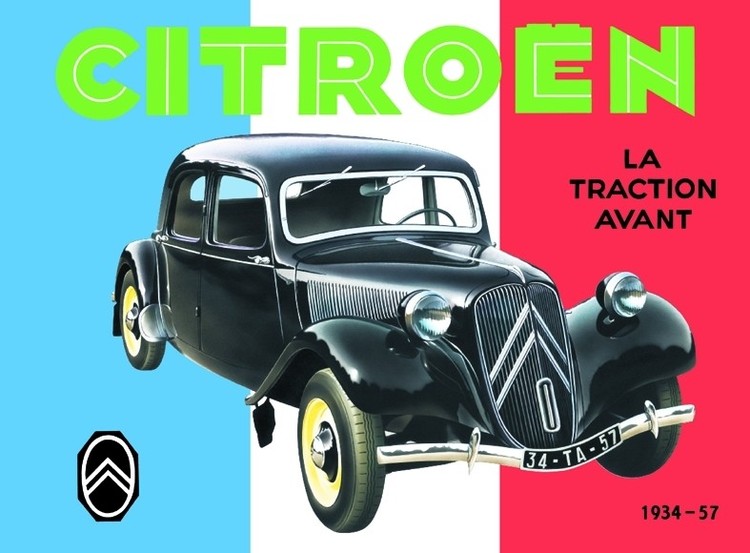 Metallikyltti CITROËN TRACTION AVANT