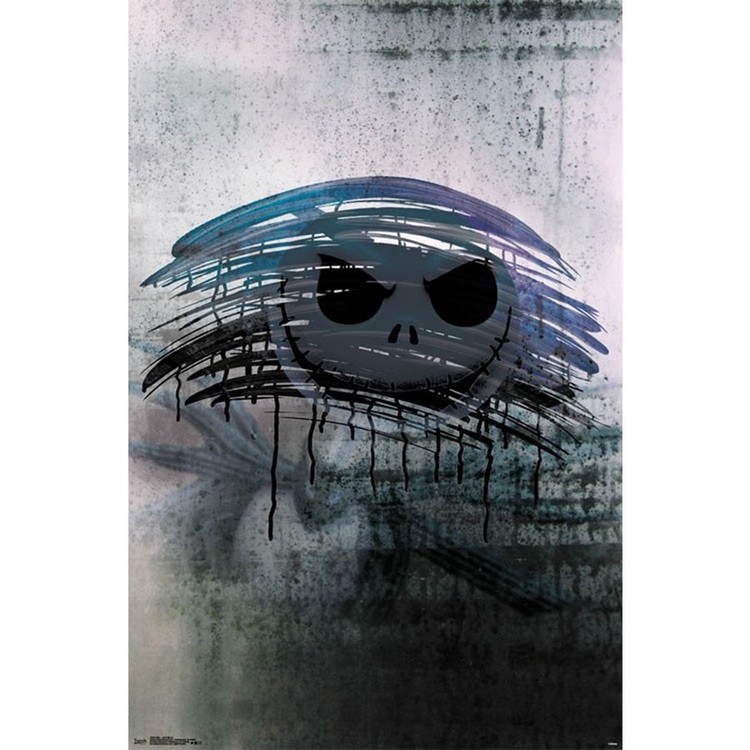 Плакат Nightmare Before Christmas - Jack Mirror