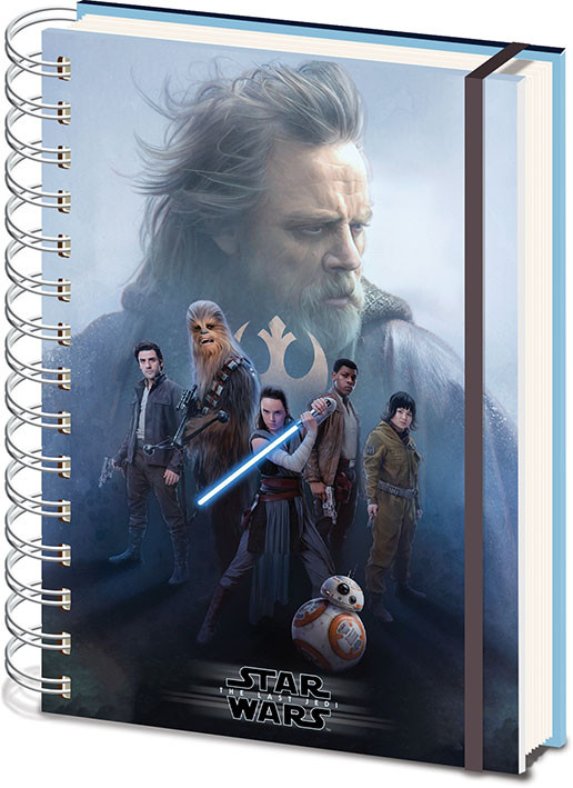 Notebook Star Wars The Last Jedi - Cast
