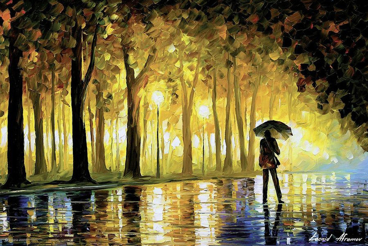 Poster Bewitched Park - Leonid Afremov