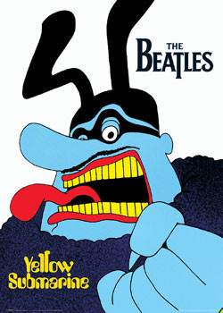 Poster Beatles - Blue meanie