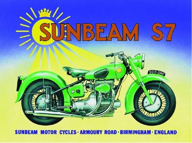 Kovinski znak Sunbeam