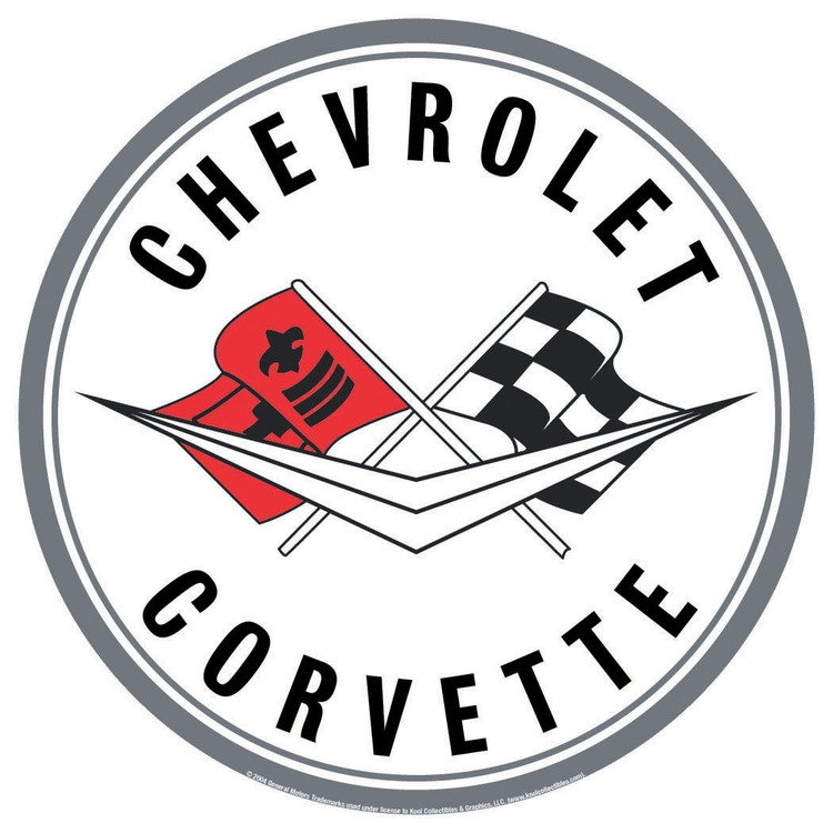Μεταλλική πινακίδα CHEVROLET CORVETTE