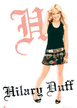 Poster Hilary Duff - punk