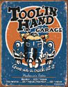 Metallikyltti TOOLIN HAND GARAGE