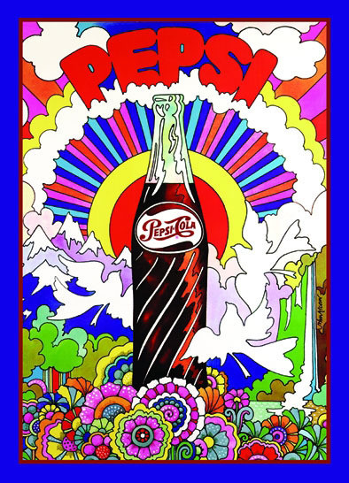 Metallikyltti PEPSI 1969