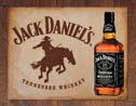 Metallikyltti JACK DANIEL'S  BRONCO