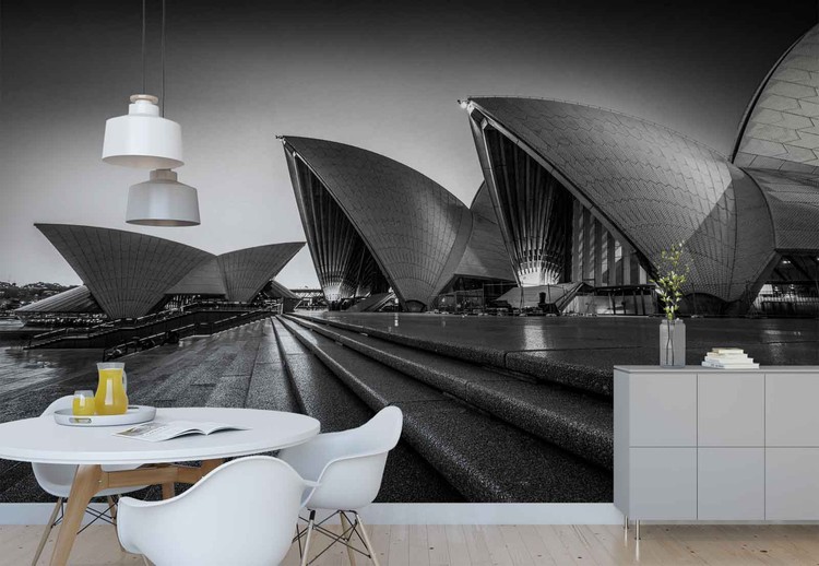 In Silhouette Wallpaper Mural