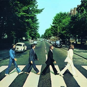 Μεταλλική πινακίδα ABBEY ROAD ALBUM COVER