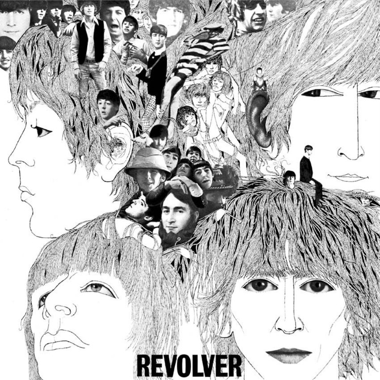 Μεταλλική πινακίδα REVOLVER ALBUM COVER