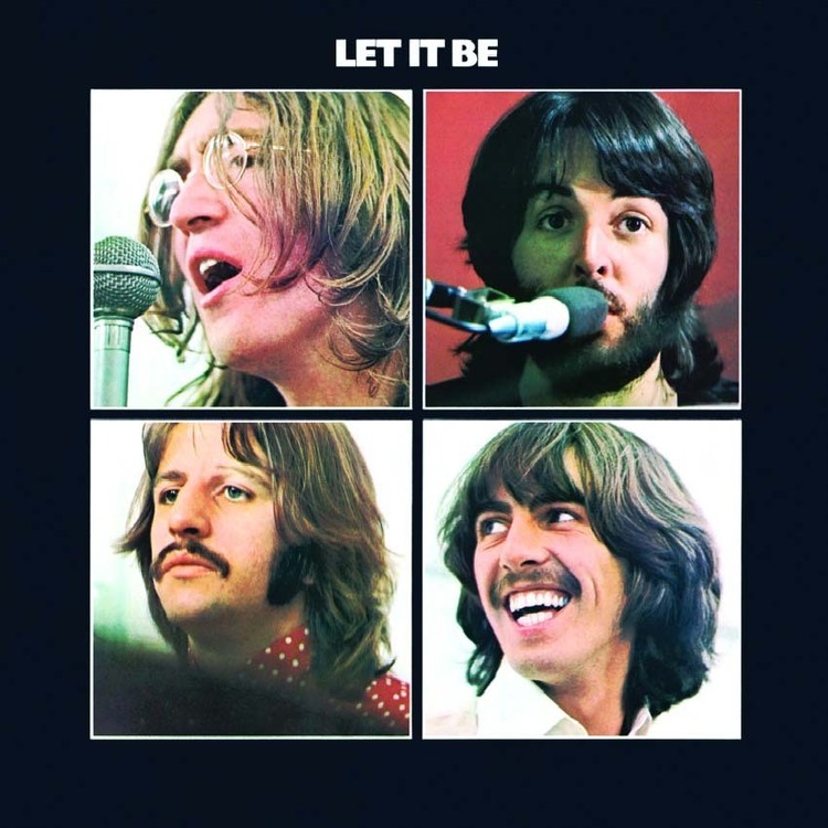 Μεταλλική πινακίδα LET IT BE ALBUM COVER