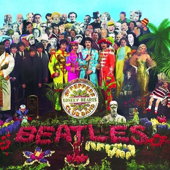 Μεταλλική πινακίδα SGT. PEPPERS LONELY HEARTS ALBUM COVER