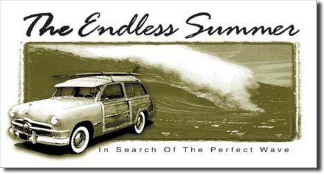 Μεταλλική πινακίδα ENDLESS SUMMER WOODY
