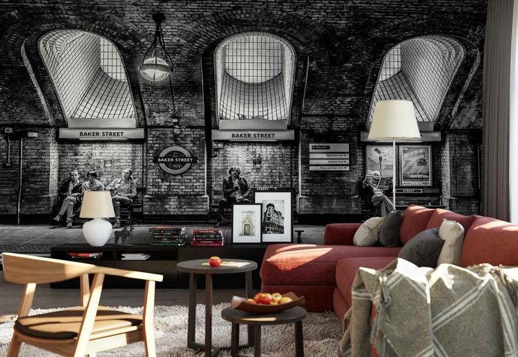 Baker Street Wallpaper Mural