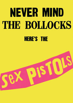 Poster s** Pistols - never mind