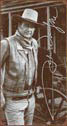 Metallikyltti JOHN WAYNE SIGNATURE